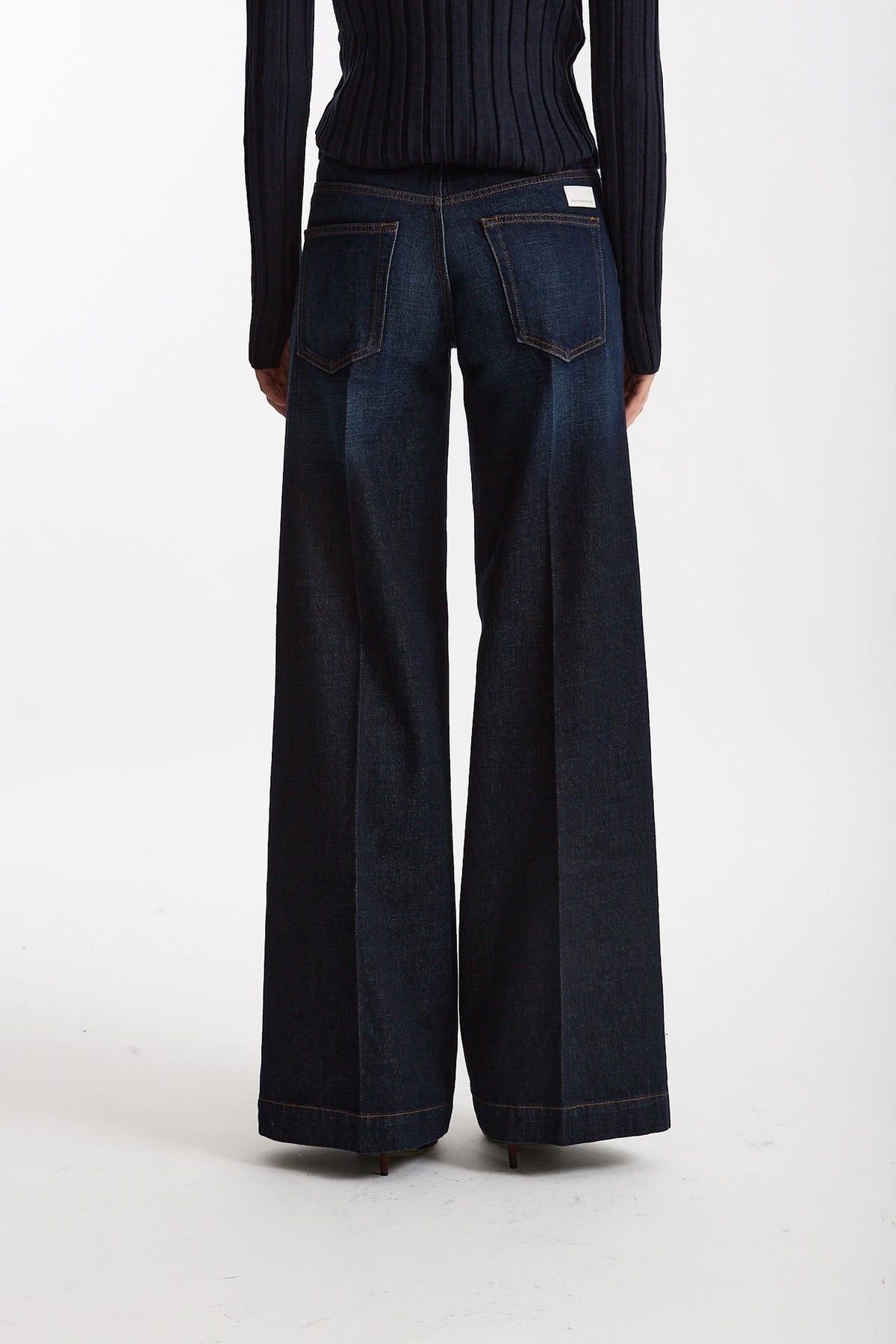 Jeans palazzo NADIA lavaggio scuro women Nine in the morning - 3