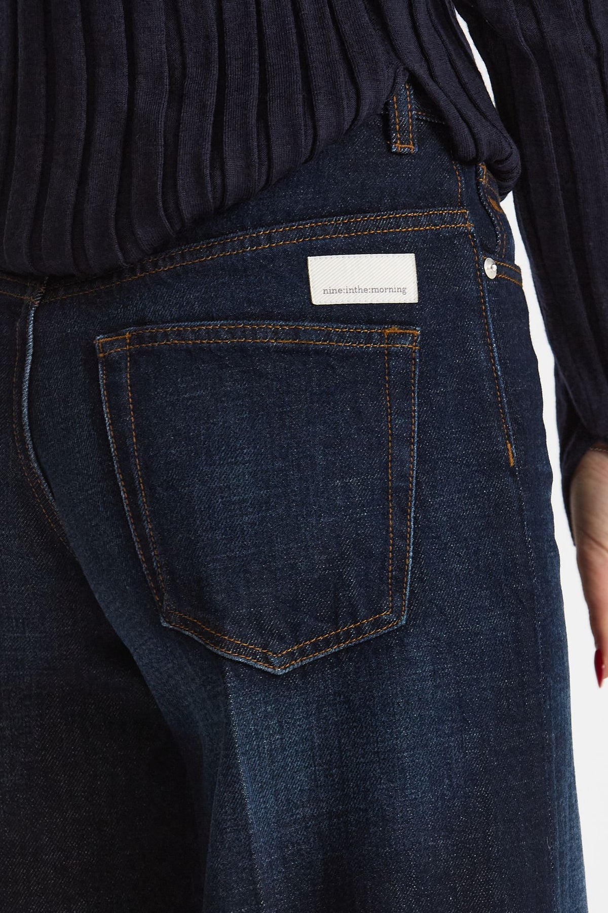 Jeans palazzo NADIA lavaggio scuro women Nine in the morning - 6
