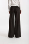 Pantalone palazzo NADIA testa moro scuro women Nine in the morning - 2