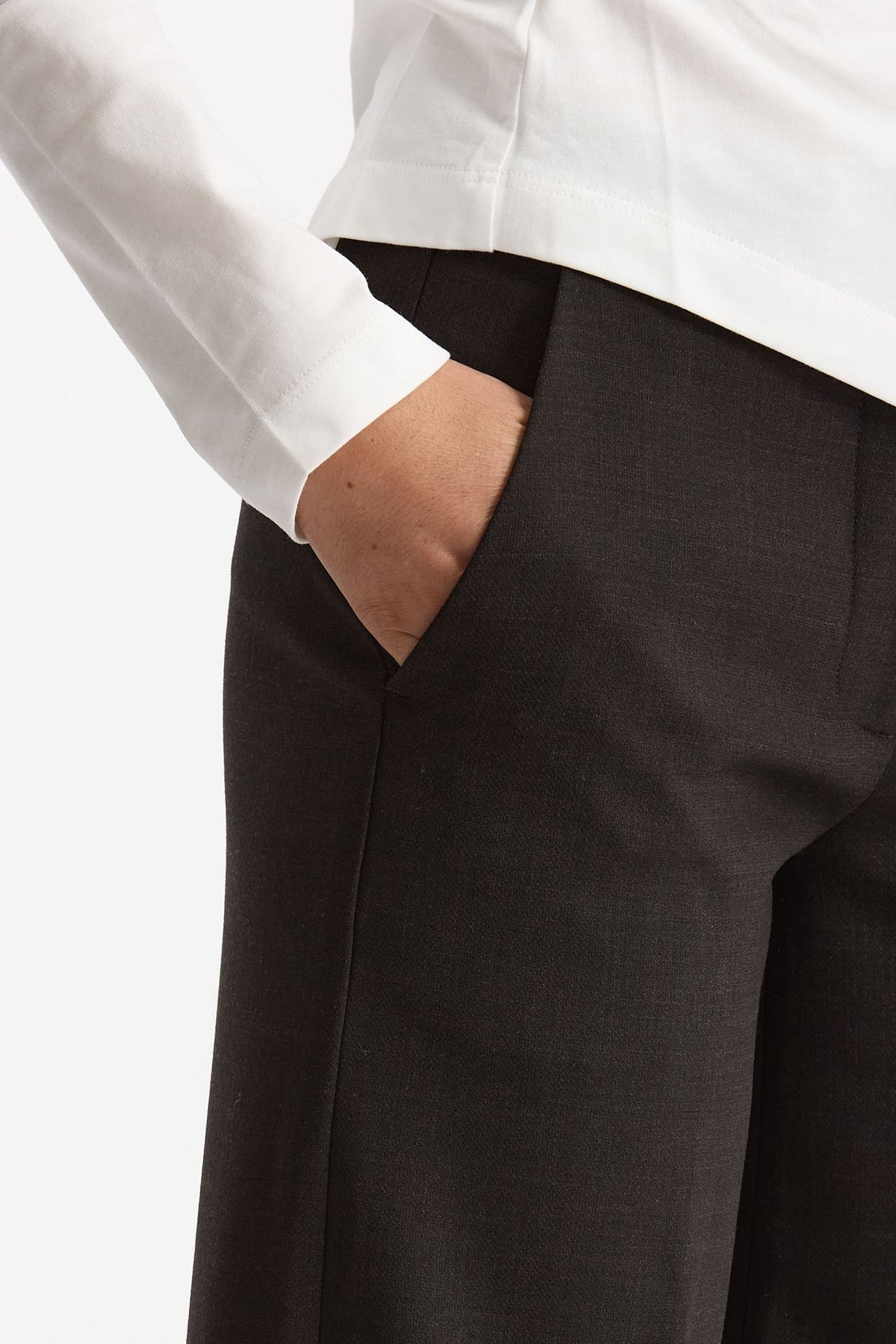 Pantalone palazzo NADIA testa moro scuro women Nine in the morning - 5
