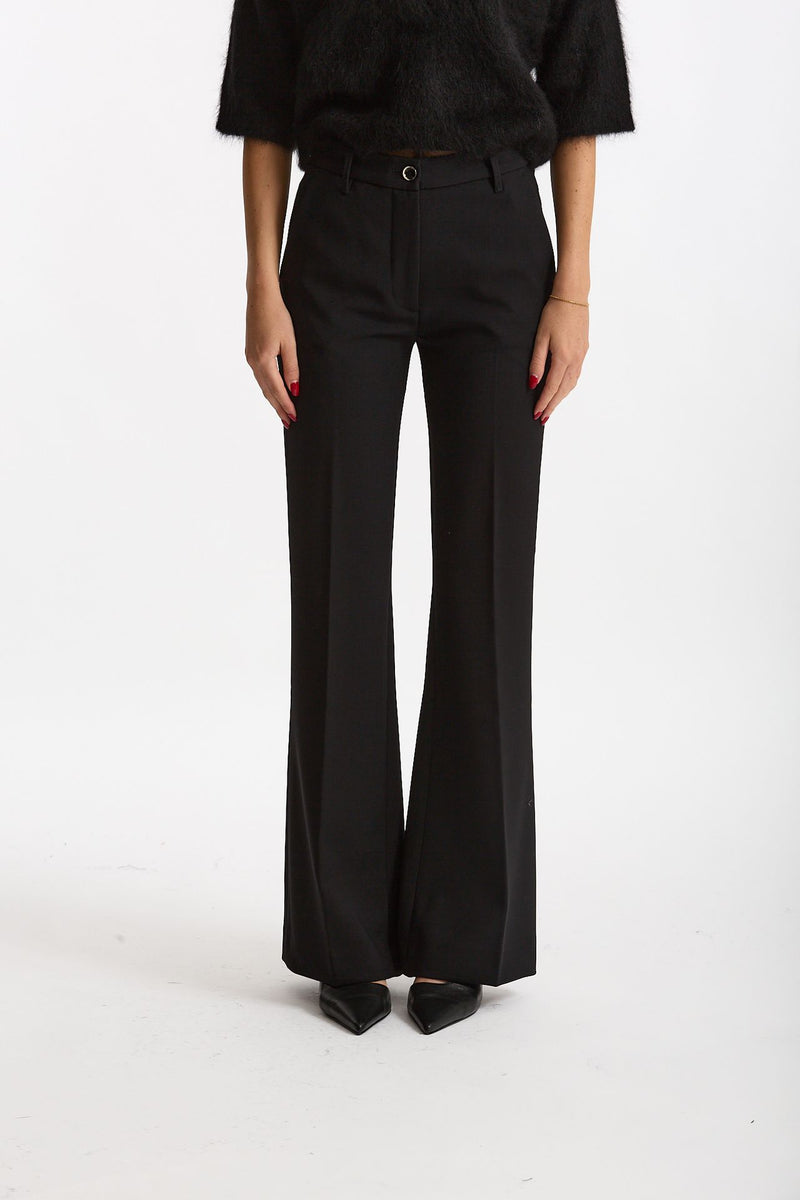 Pantalone a zampa PAOLINA nero women Nine in the morning - 5