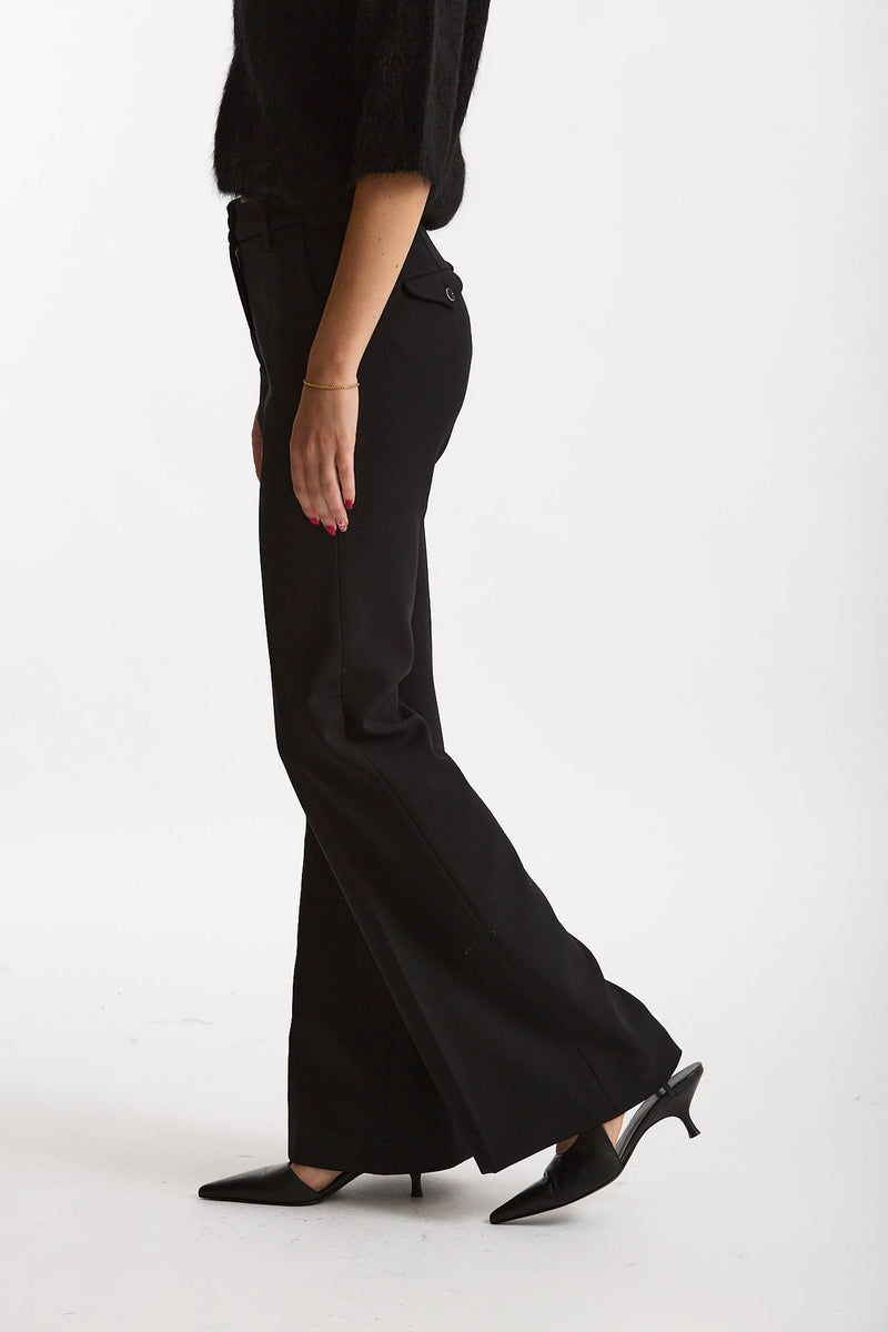 Pantalone a zampa PAOLINA nero women Nine in the morning - 2
