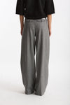 Pantalone palazzo PETRA spigato grigio women Nine in the morning - 4