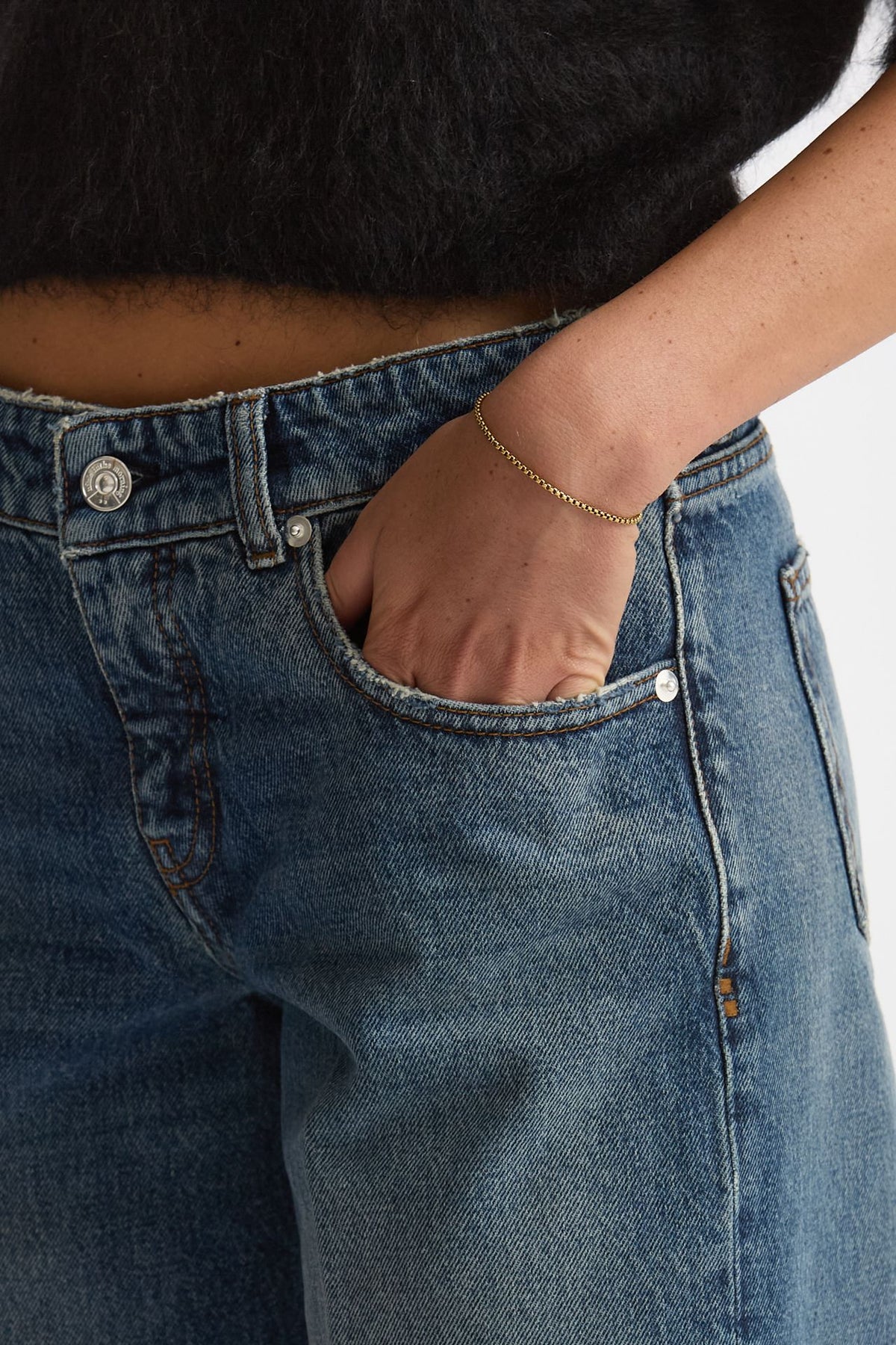 Jeans loose ROCIO Vita medio bassa women Nine in the morning - 5