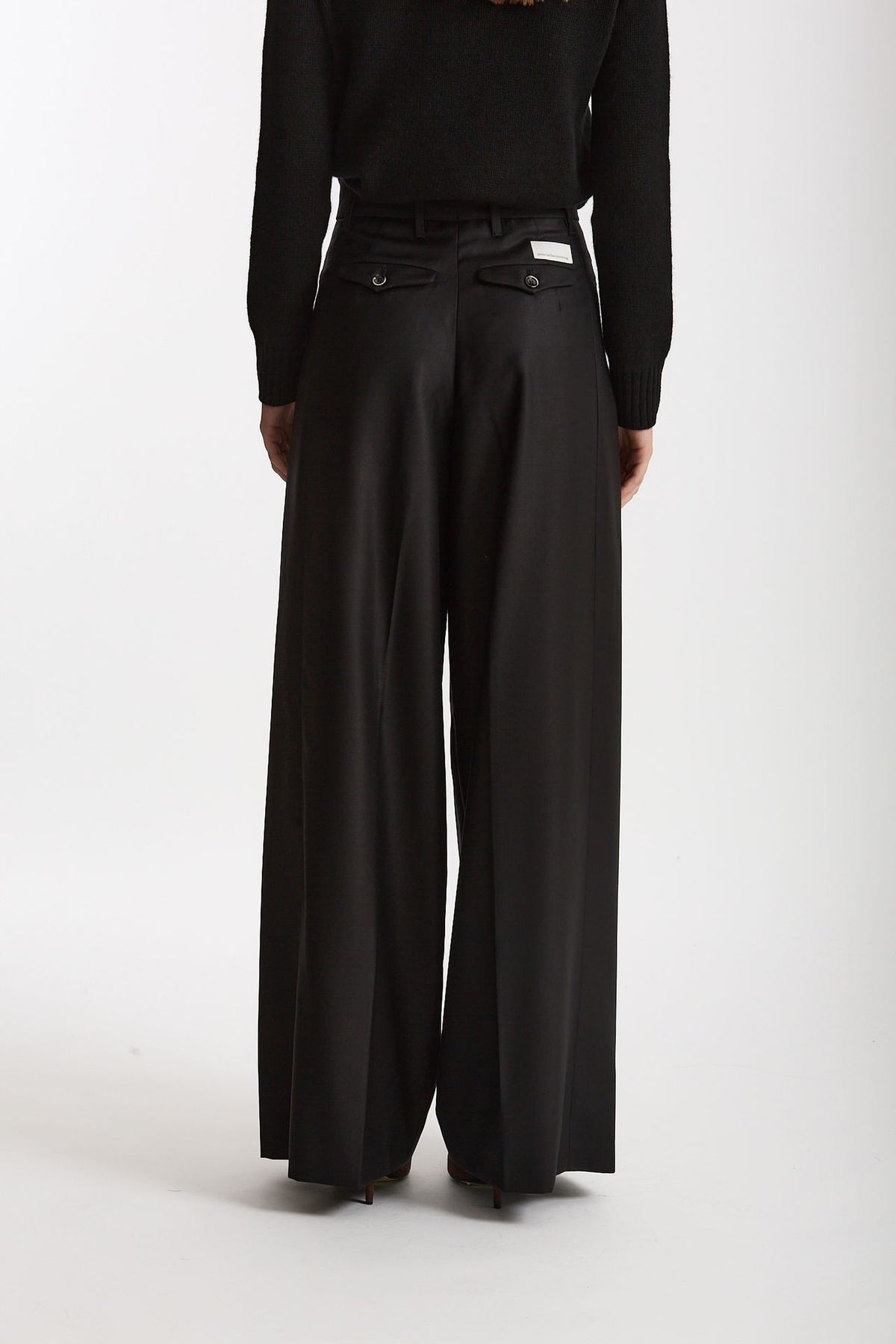 Pantalone palazzo PETRA nero women Nine in the morning - 2