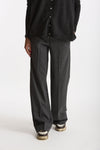 Pantalone palazzo FIAMMA gessato bianco e grigio women Nine in the morning - 2