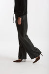 Pantalone wide leg ecopelle nero women Nude - 2