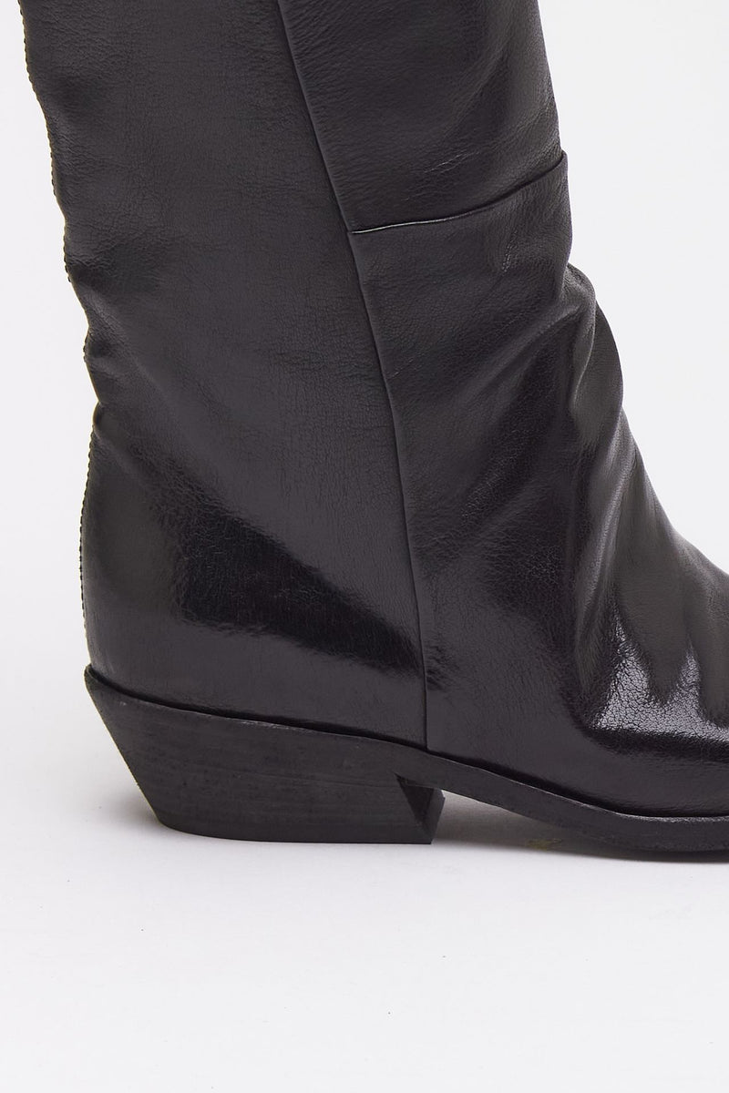 Stivale NOELIE DD/117 in pelle nero women Officine creative - 2