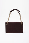 Borsa VENUS NABUCCO SMALL in pelle nabuk burgundy women Orciani - 4