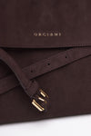 Borsa VENUS NABUCCO SMALL in pelle nabuk burgundy women Orciani - 2