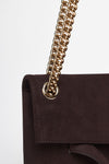 Borsa VENUS NABUCCO SMALL in pelle nabuk burgundy women Orciani - 5