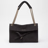Borsa VENUS NABUCCO SMALL in pelle nabuk carbone women Orciani - 6