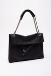 Borsa VENUS SOFT MIDI in pelle martellata carbone women Orciani - 3