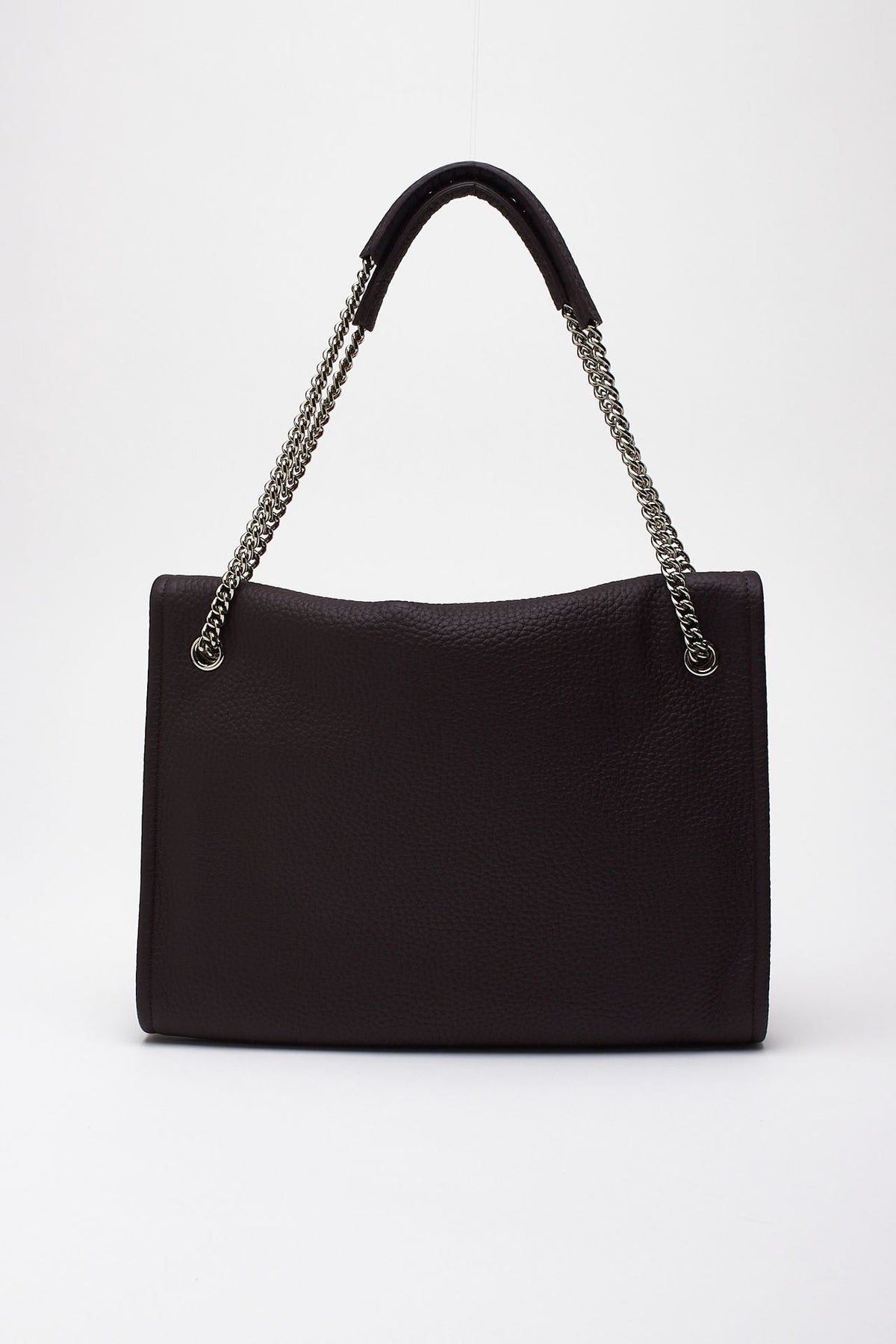 Borsa VENUS SOFT MIDI in pelle martellata burgundy women Orciani - 4
