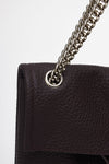 Borsa VENUS SOFT MIDI in pelle martellata burgundy women Orciani - 5