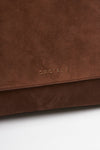 Borsa SVEVA PEACH TORO SMALL in suede tabacco women Orciani - 5
