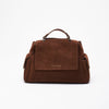 Borsa SVEVA PEACH TORO SMALL in suede tabacco women Orciani - 7