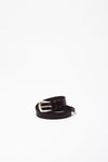 Cintura punta lunga Bull Soft in cuoio testa di moro women Pier abbigliamento - 1