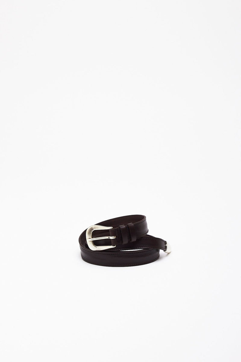 Cintura punta lunga Bull Soft in cuoio testa di moro women Pier abbigliamento - 1