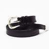 Cintura punta lunga Bull Soft in cuoio nero women Pier abbigliamento - 3