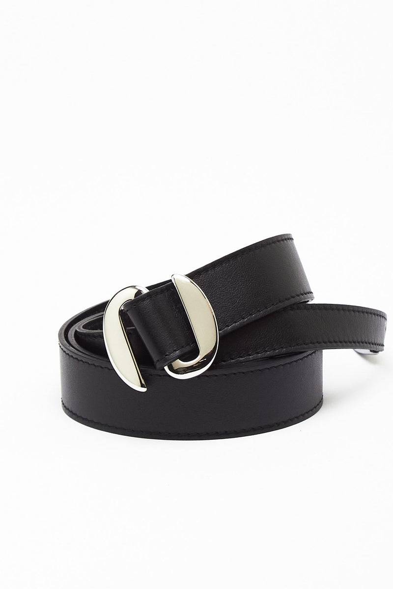 Cintura BOSTON in pelle liscia nero women Orciani - 2