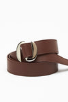 Cintura BOSTON in pelle liscia cuoio women Orciani - 2