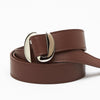 Cintura BOSTON in pelle liscia cuoio women Orciani - 3