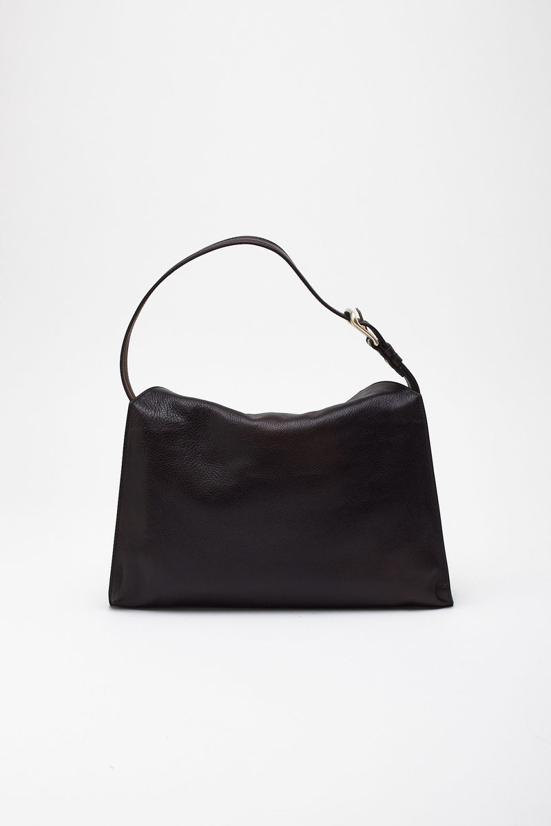 Borsa TRINITY LAGOON MIDI in pelle t. di moro women Orciani - 5