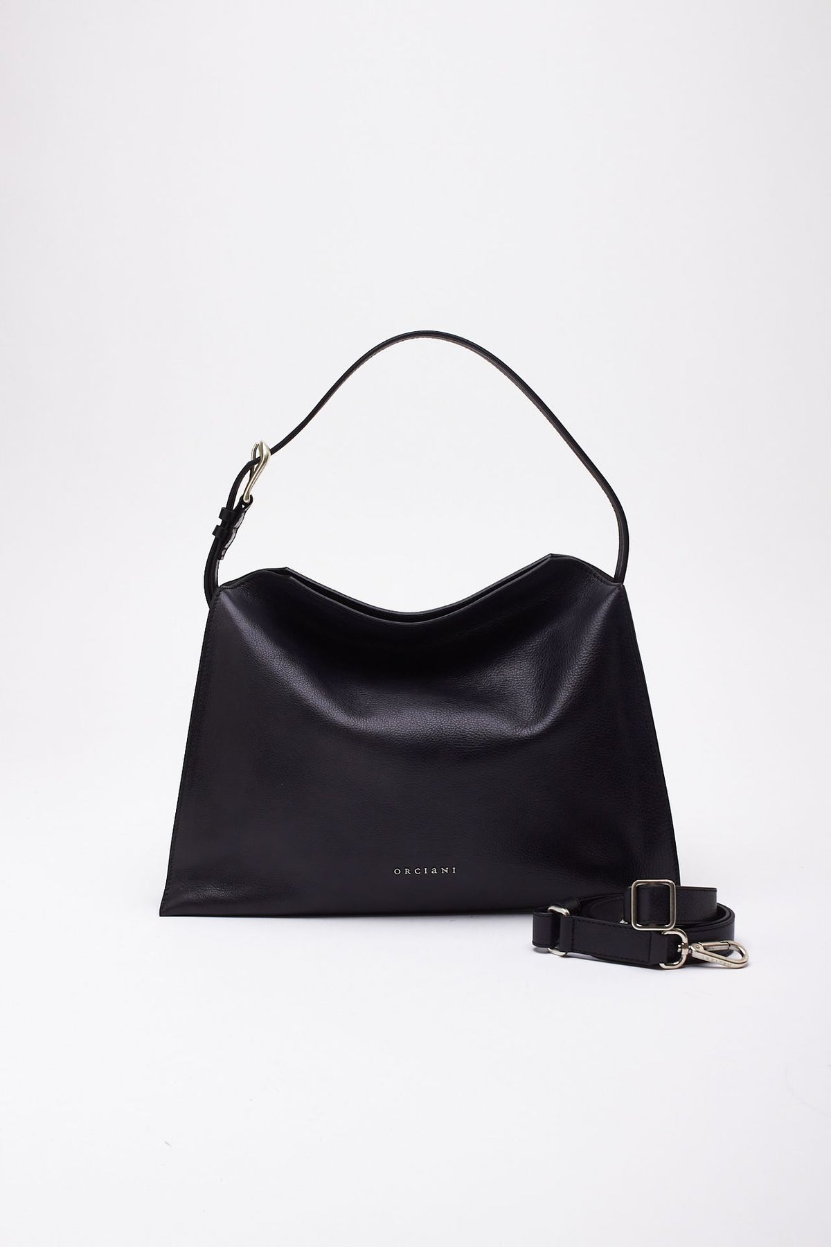 Borsa TRINITY LAGOON MIDI in pelle nero women Orciani - 3