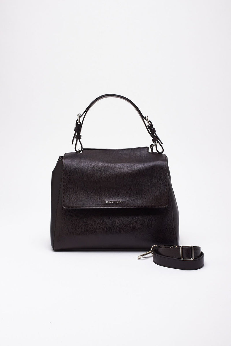Borsa SVEVA LAGOON MIDI in pelle testa di moro women Orciani - 3