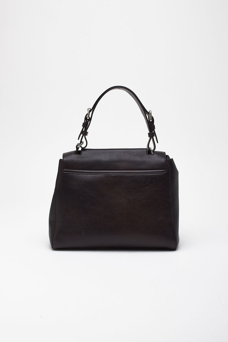 Borsa SVEVA LAGOON MIDI in pelle testa di moro women Orciani - 5