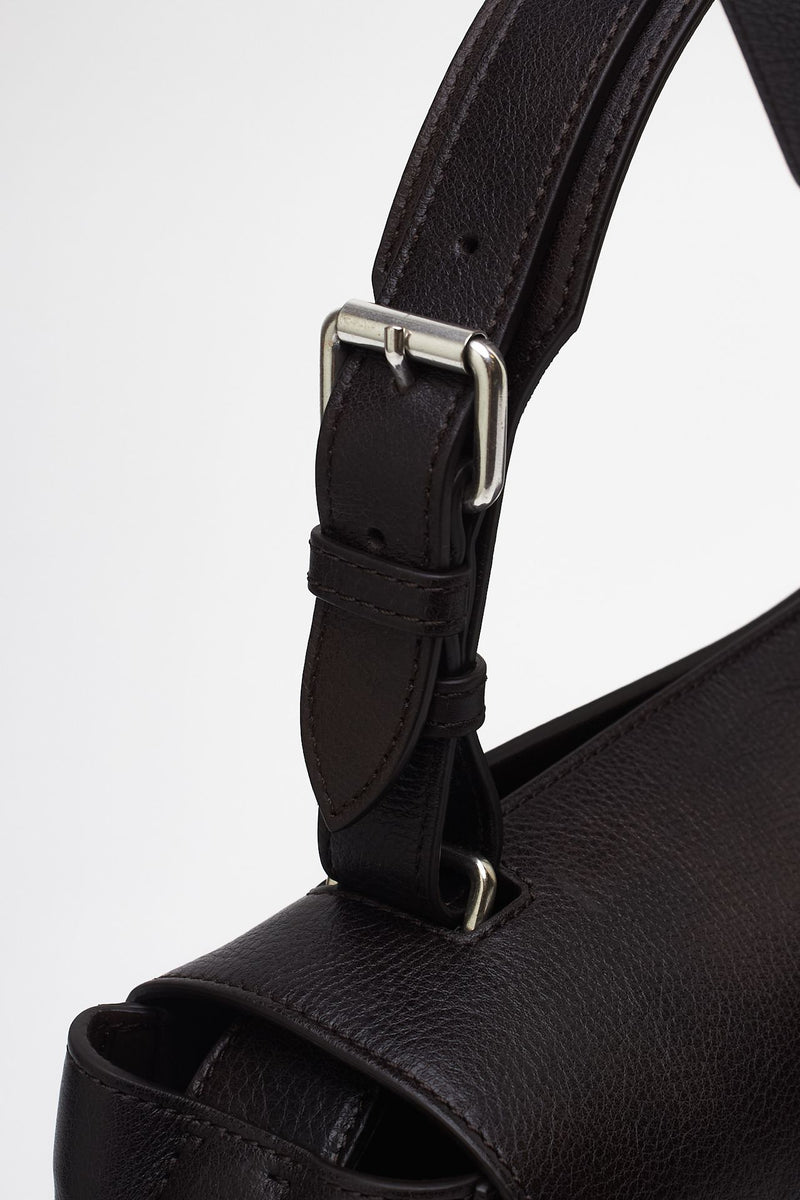 Borsa SVEVA LAGOON MIDI in pelle testa di moro women Orciani - 2
