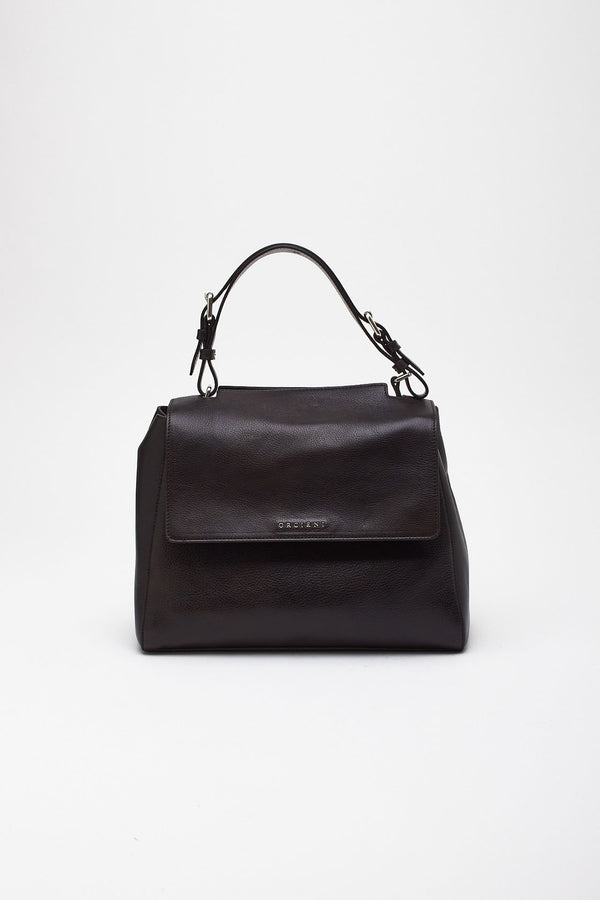 Borsa SVEVA LAGOON MIDI in pelle testa di moro women Orciani