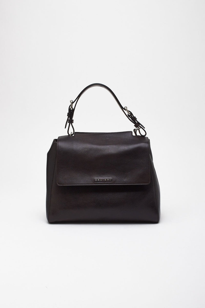 Borsa SVEVA LAGOON MIDI in pelle testa di moro women Orciani - 1