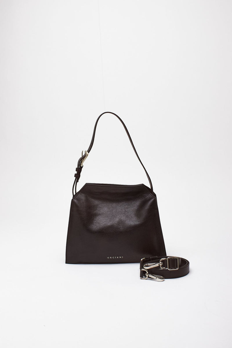 Borsa TRINITY LAGOON in pelle testa di moro women Orciani - 4