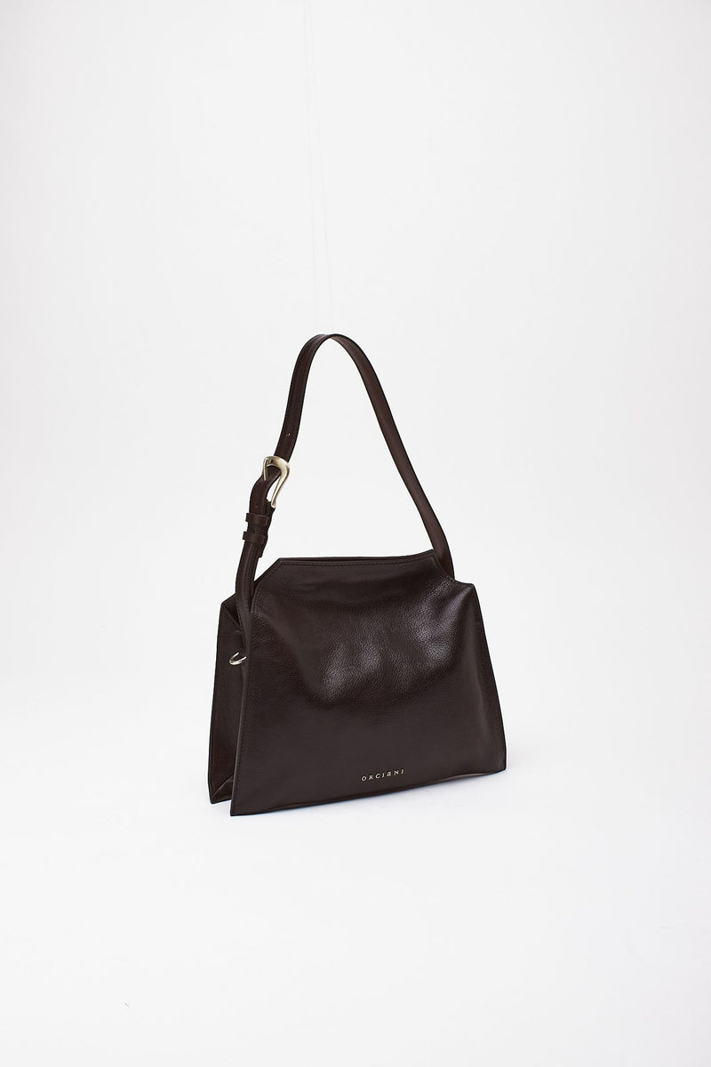 Borsa TRINITY LAGOON in pelle testa di moro women Orciani - 2