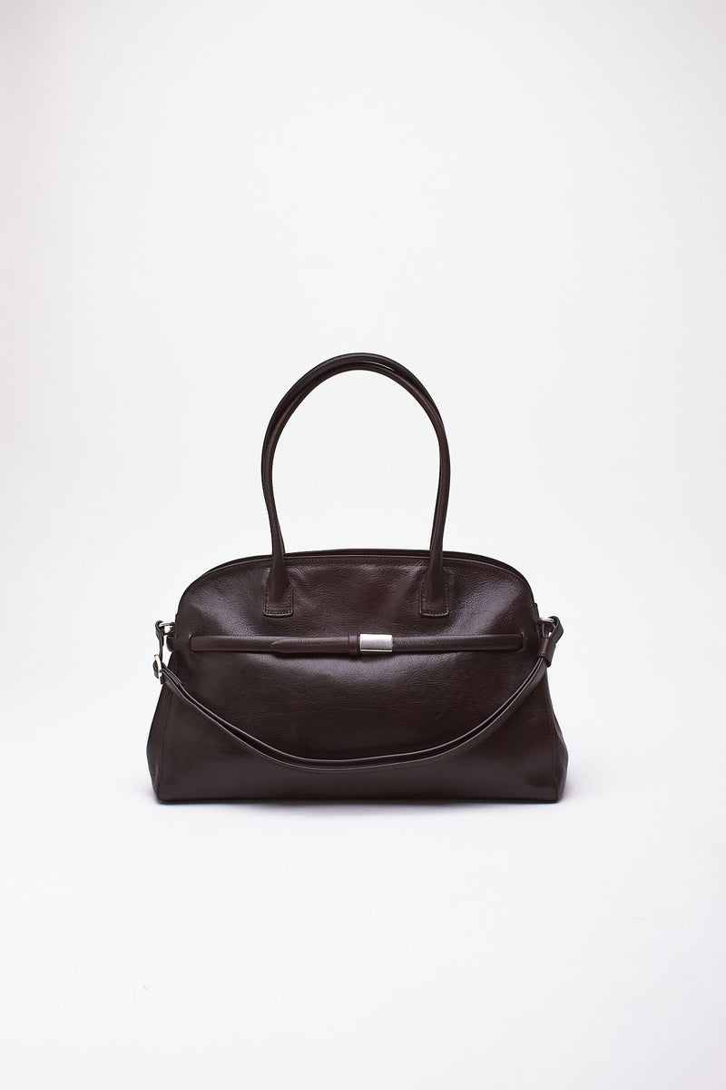 Borsa AURA LARGE in pelle testa di moro women Orciani - 4