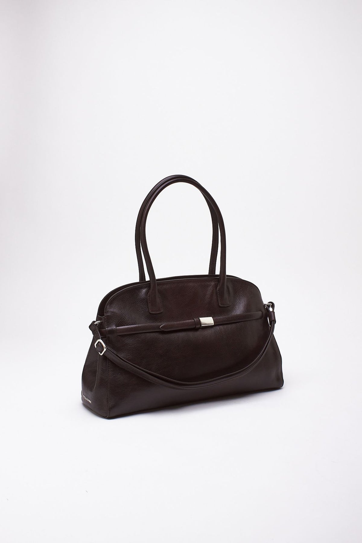 Borsa AURA LARGE in pelle testa di moro women Orciani - 2