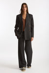 Giacca doppiopetto Gessato grigio antracite women ( p - s ) - 1