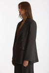 Giacca doppiopetto Gessato grigio antracite women ( p - s ) - 7