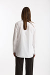 Camicia in cotone operato bianco women ( p - s ) - 3