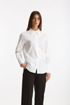 Camicia in cotone operato bianco women ( p - s ) - 4