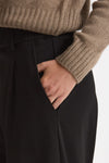 Pantalone fluido nero women ( p - s ) - 5
