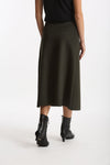 Gonna midi vita alta verde militare women ( p - s ) - 3