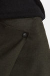 Gonna midi vita alta verde militare women ( p - s ) - 5
