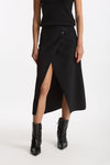 Gonna midi vita alta nero women ( p - s ) - 1