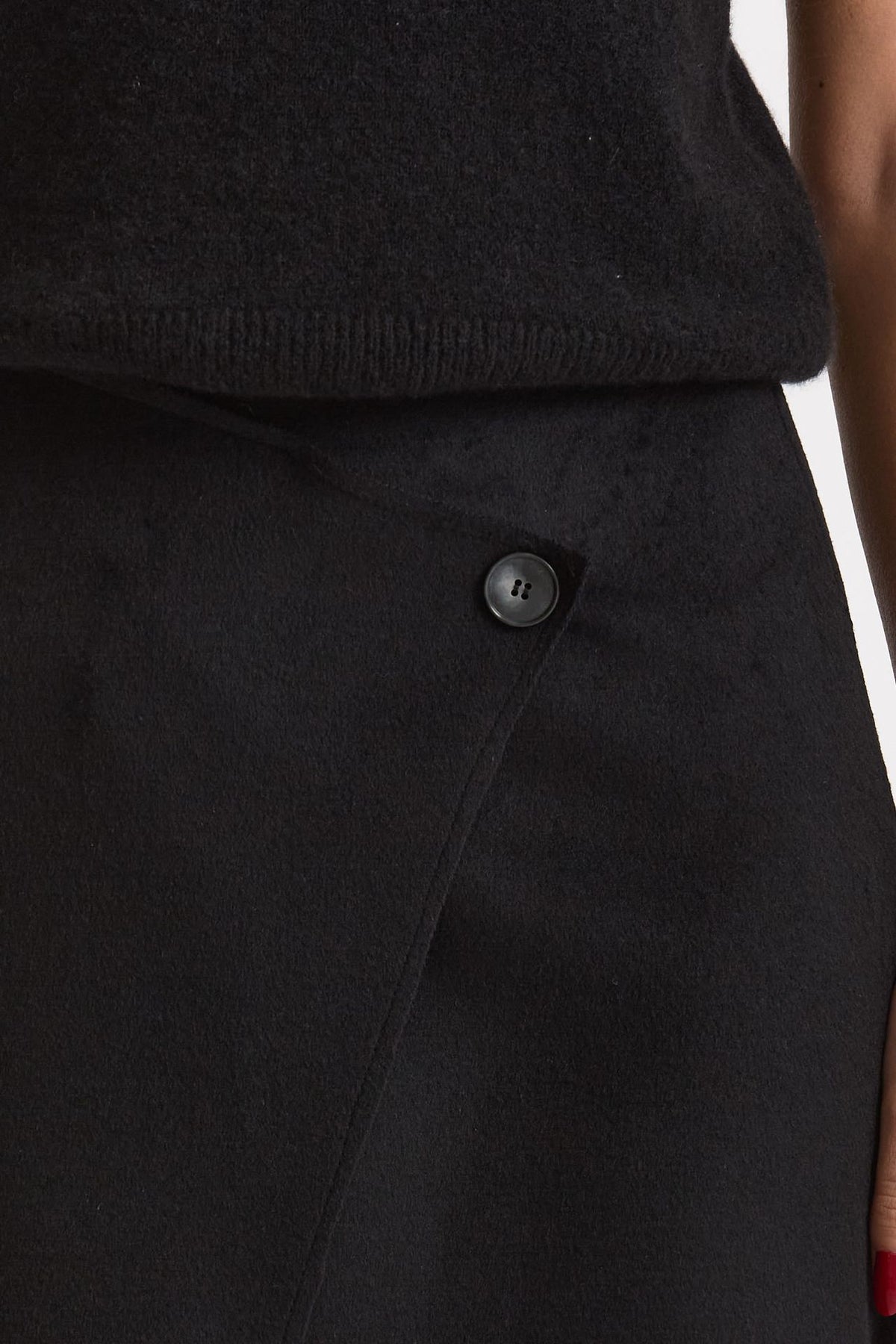 Gonna midi vita alta nero women ( p - s ) - 4