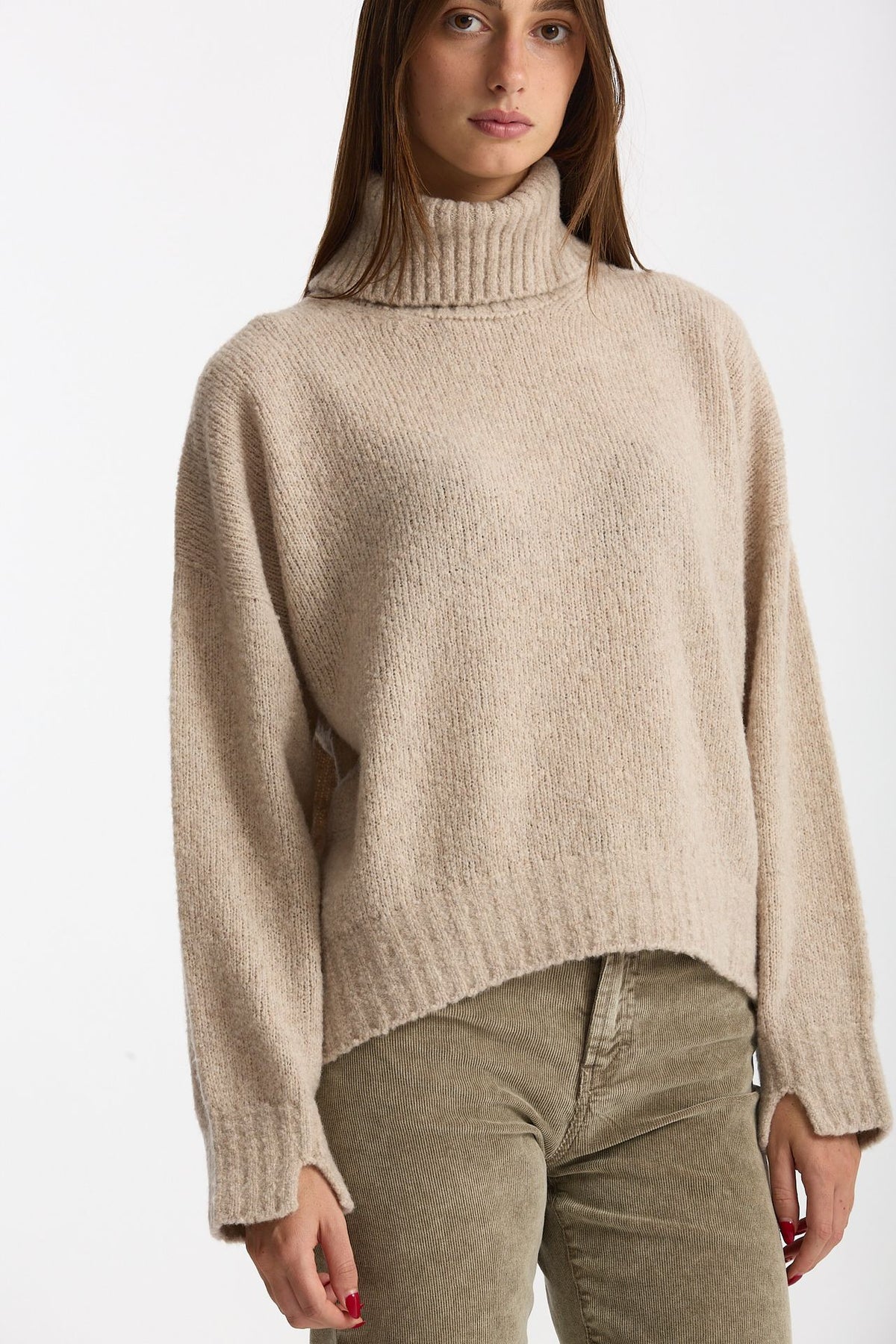 Dolcevita morbida beige women Scaglione - 4