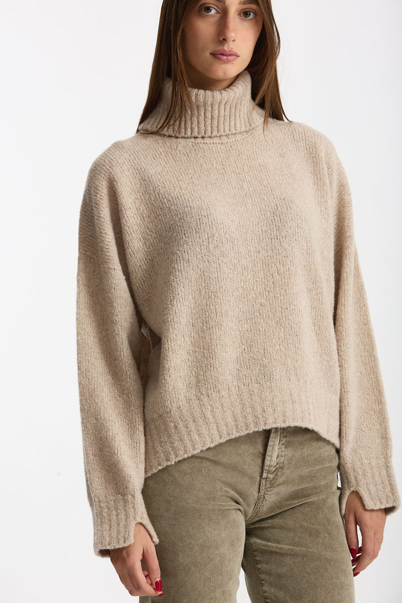 Dolcevita morbida beige women Scaglione - 4