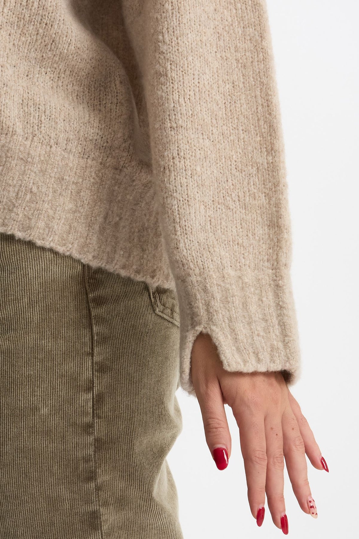 Dolcevita morbida beige women Scaglione - 5